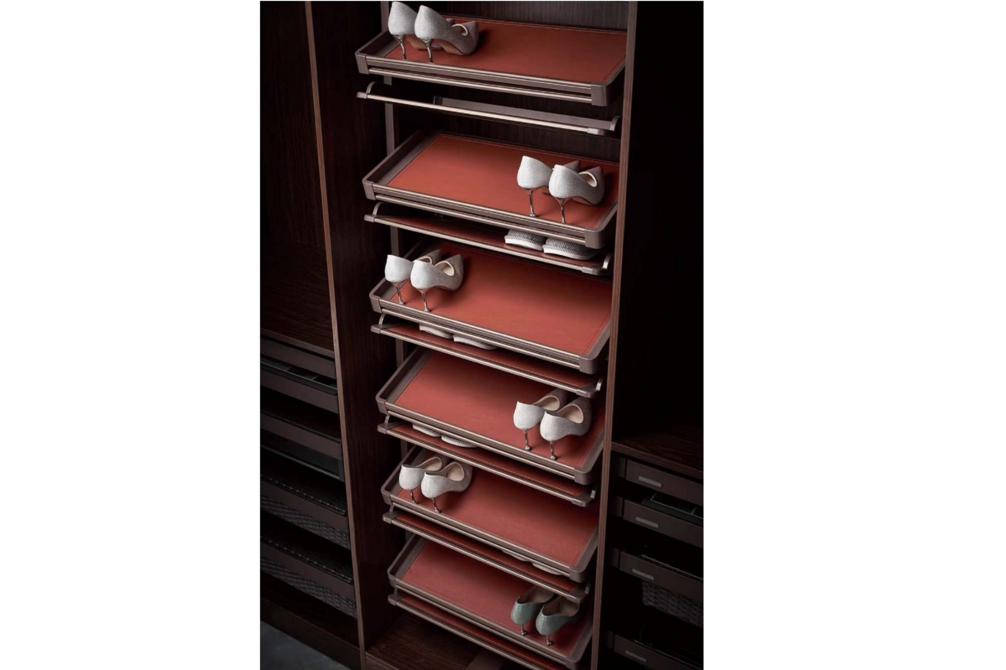Revolving Shoe Rack